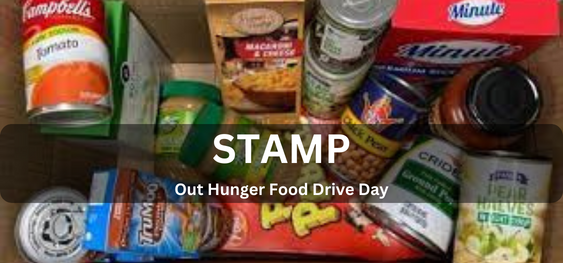 Stamp Out Hunger Food Drive Day [हंगर फ़ूड ड्राइव डे पर मुहर लगाएं]